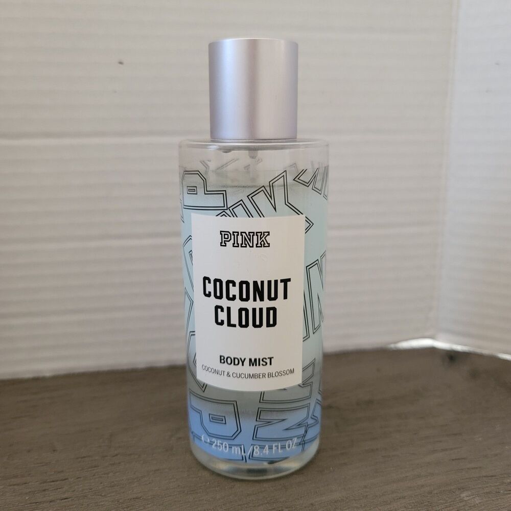 Victoria's Secret PINK Coconut Cloud Body Mist Spray Limited Edition New